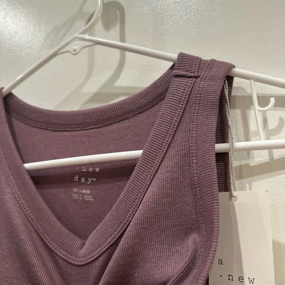a new day Women's Tank Top in Deep Purple - Picture 2 of 3